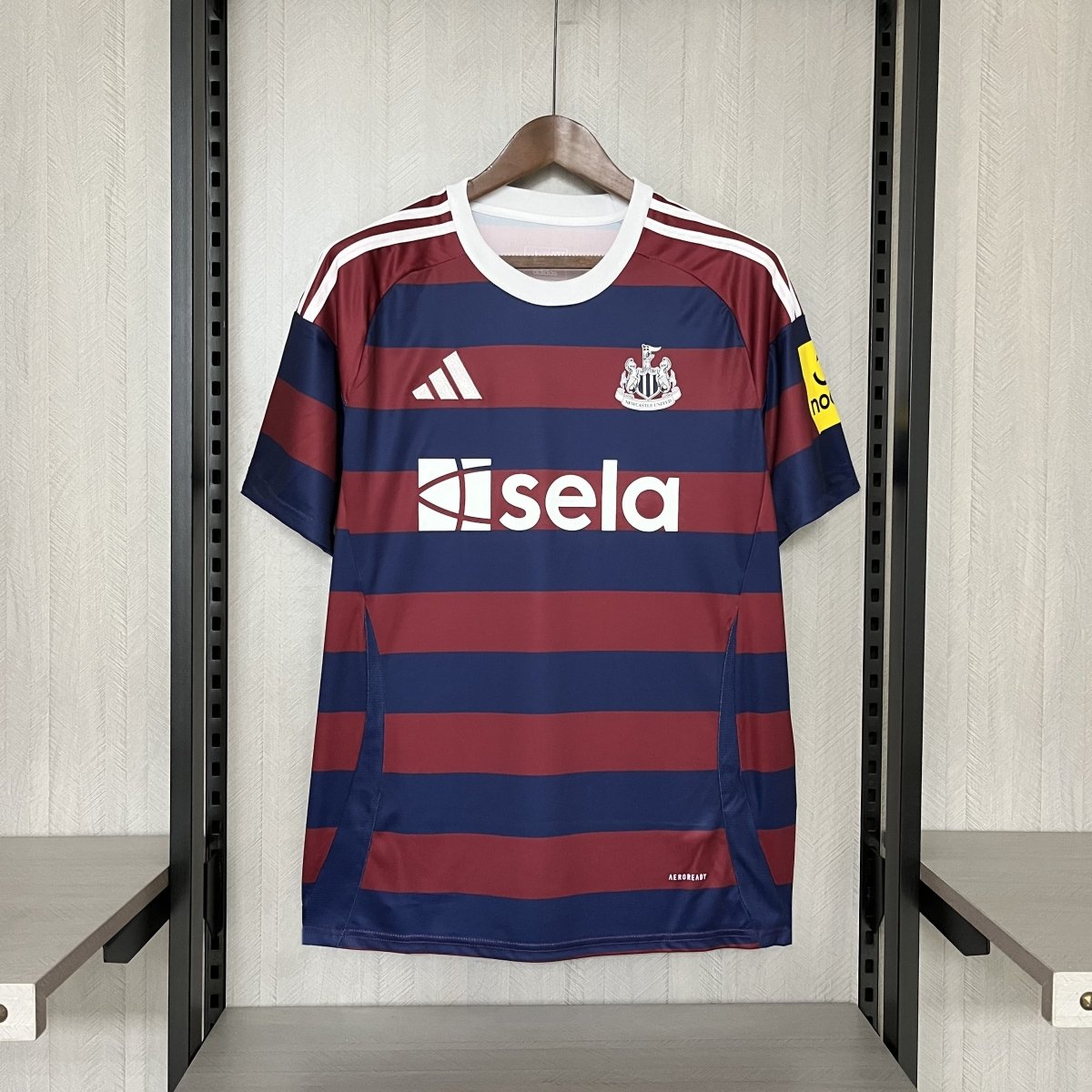Camisa Newcastle United 24/25 Azul e Vermelha