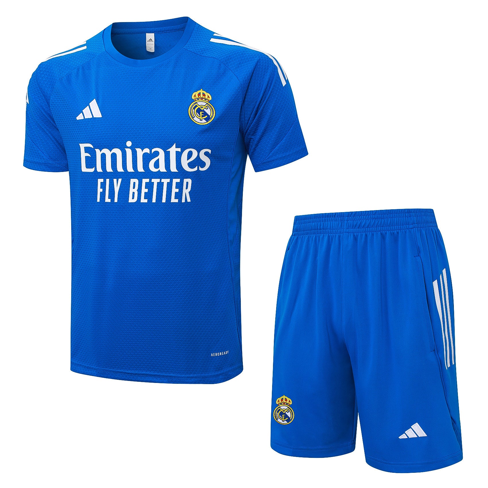 Kit de Treino adulto Real Madrid 2025/26 Short e Camisa