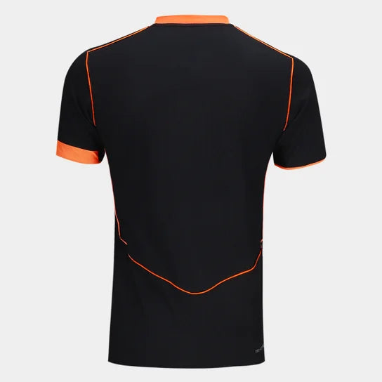 Camisa Nike Corinthians (Total 90) III 2025 - Preta e Laranja - Masculina - Jogador