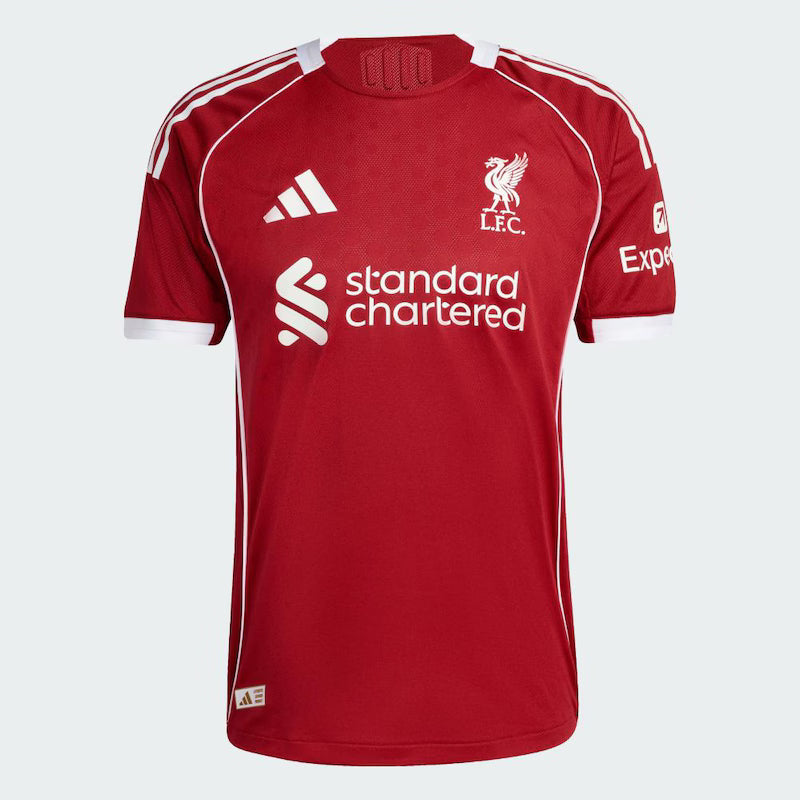 Camisa Liverpool FC I 2025/26 Masculina Jogador