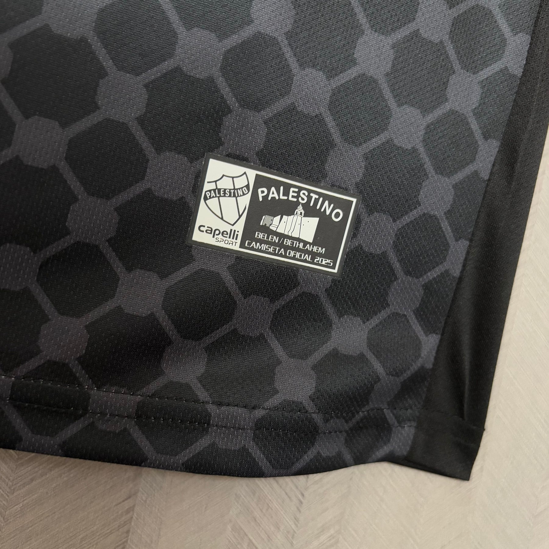 Camisa da Palestina 2025/26 - Torcedor Masculina - Preta