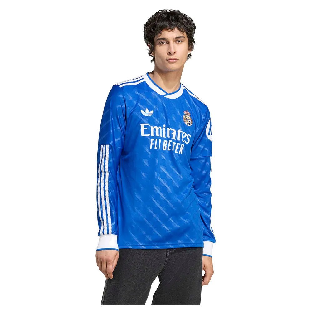 ウェア adidas Real Madrid 25/26 Warm Shirts Camisa adidas Real Madrid 2025/26 III Manga Longa – DA Sports Oficial
