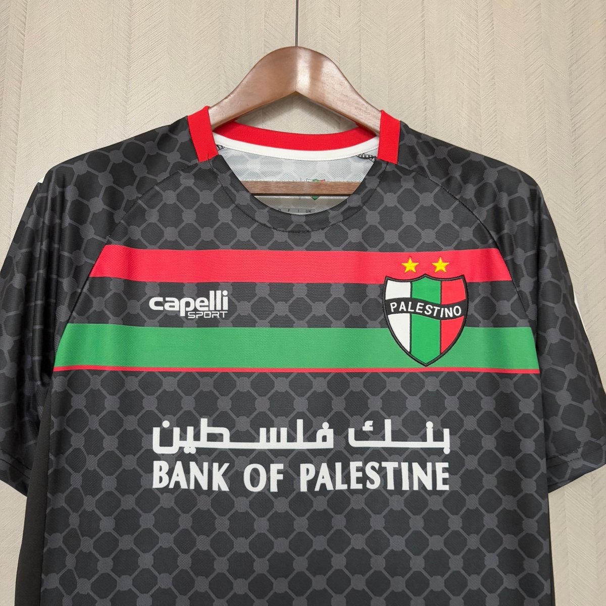 Camisa da Palestina 2025/26 - Torcedor Masculina - Preta