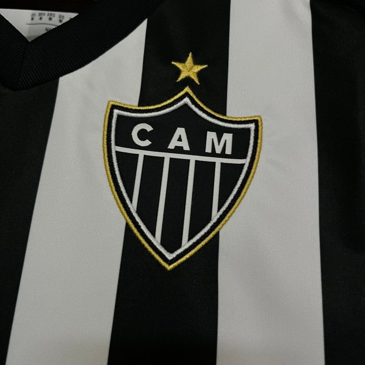 Camisa 1 Atlético MG 25/26 Preta e branca - (Feminina) - DA Sports Oficial