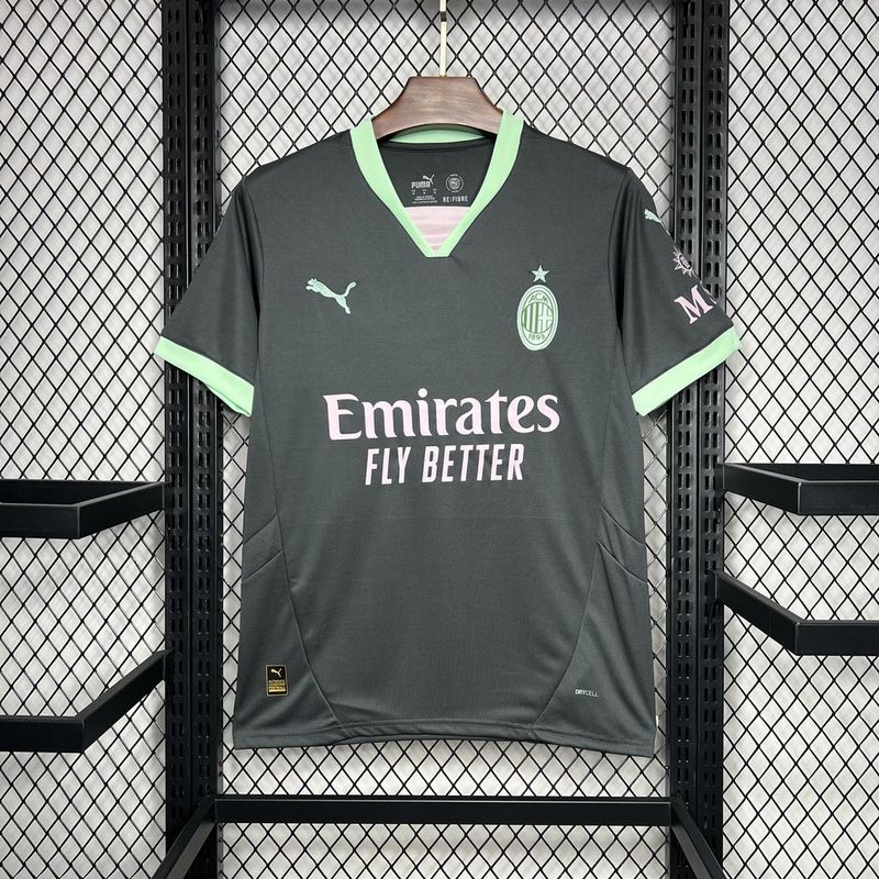Camisa AC Milan III 24/25 Masculina Verde - Torcedor Puma - DA Sports Oficial
