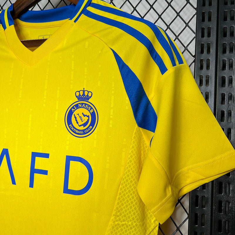 Camisa Al - Nassr I 24/25 Adidas Amarela - DA Sports Oficial