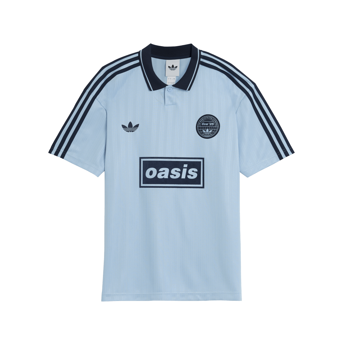 Camisa Banda Oasis x Adidas 2025 - Azul – DA Sports Oficial