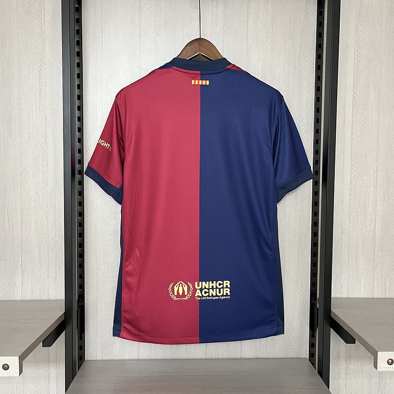 Camisa Barcelona Casa l 24/25 Azul e Vermelho - DA Sports Oficial