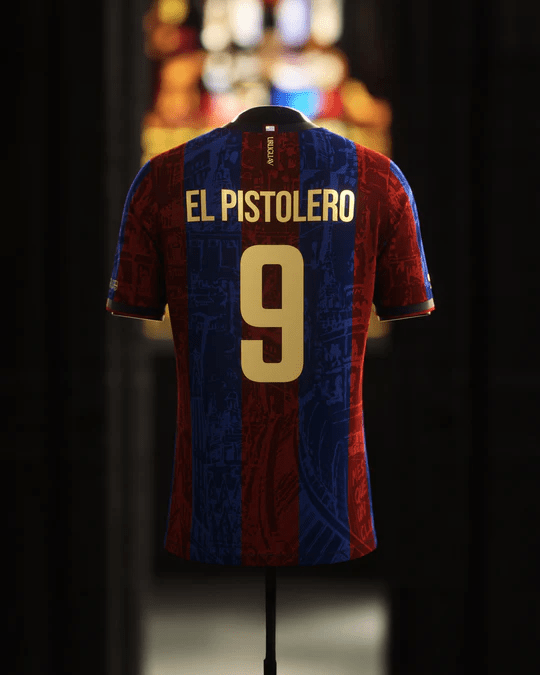 Camisa Barcelona - El Classico Comma football - DA Sports Oficial