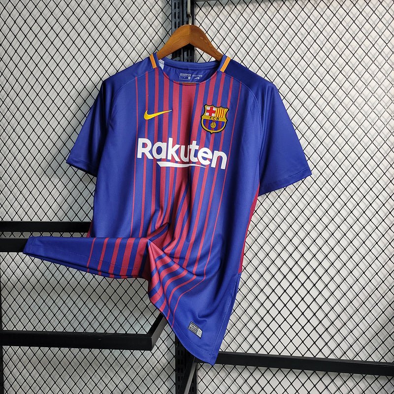 Camisa Barcelona Home (1) 2017/18 Nike Retrô Masculina - DA Sports Oficial