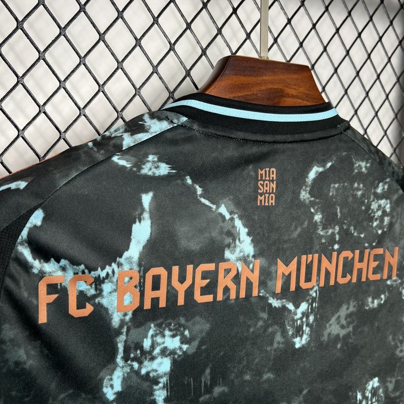 Camisa Bayern de Munique Il 24/25 Preta - DA Sports Oficial