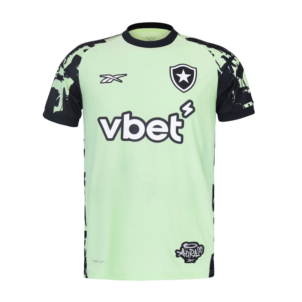 Camisa Botafogo Reebok Goleiro 2025 - DA Sports Oficial