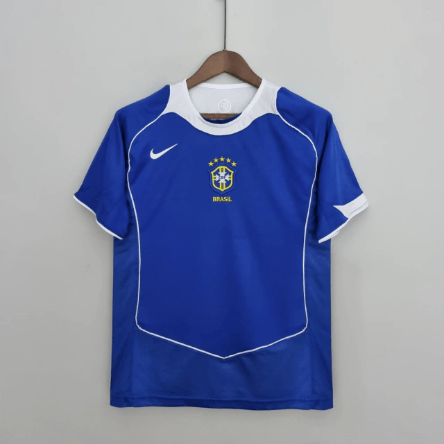Camisa Brasil Away (2) 2004 Nike Retrô Masculina - DA Sports Oficial