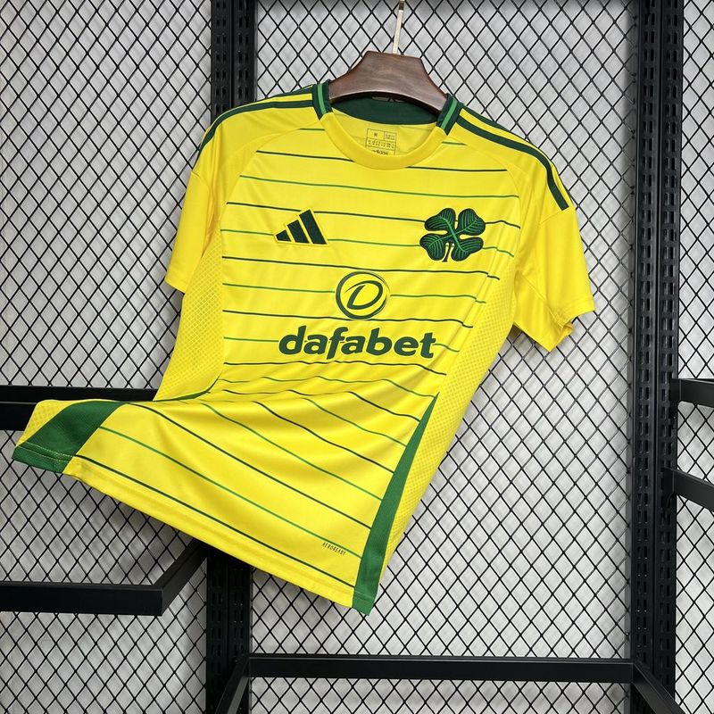 Camisa Celtic Away 24/25 s/n° Amarela - DA Sports Oficial