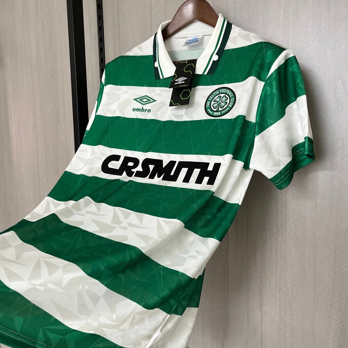 Camisa Celtic Retrô 1987/1989 Verde e Branca - Umbro - DA Sports Oficial
