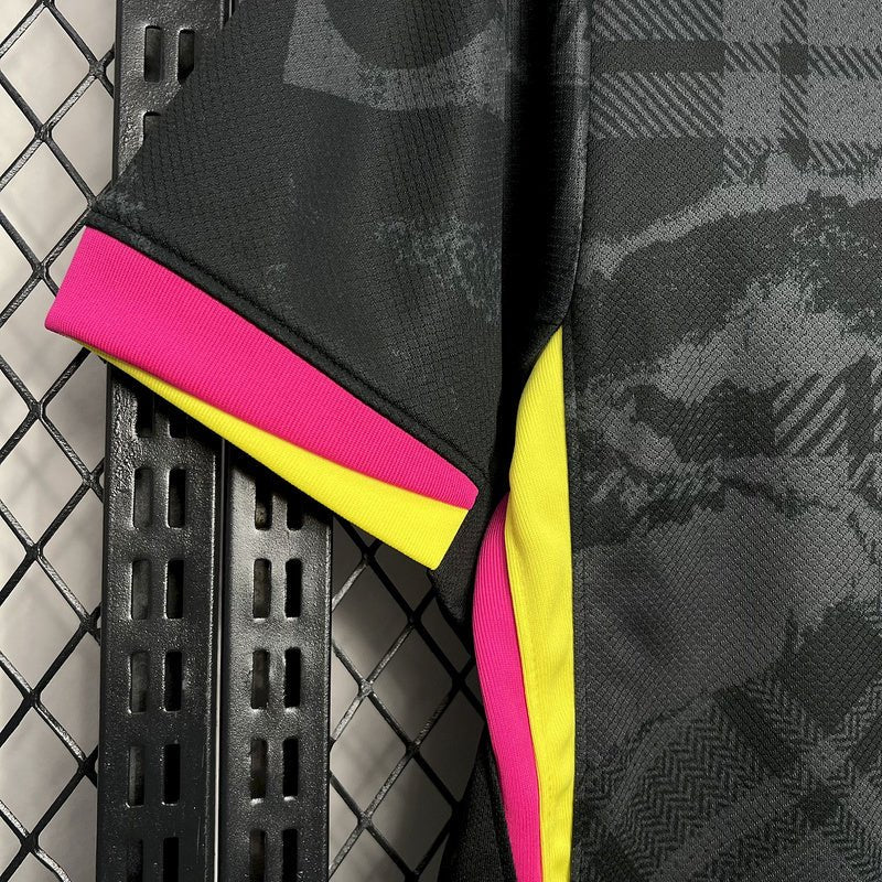 Camisa Chelsea III 24/25 - Preta com rosa - DA Sports Oficial