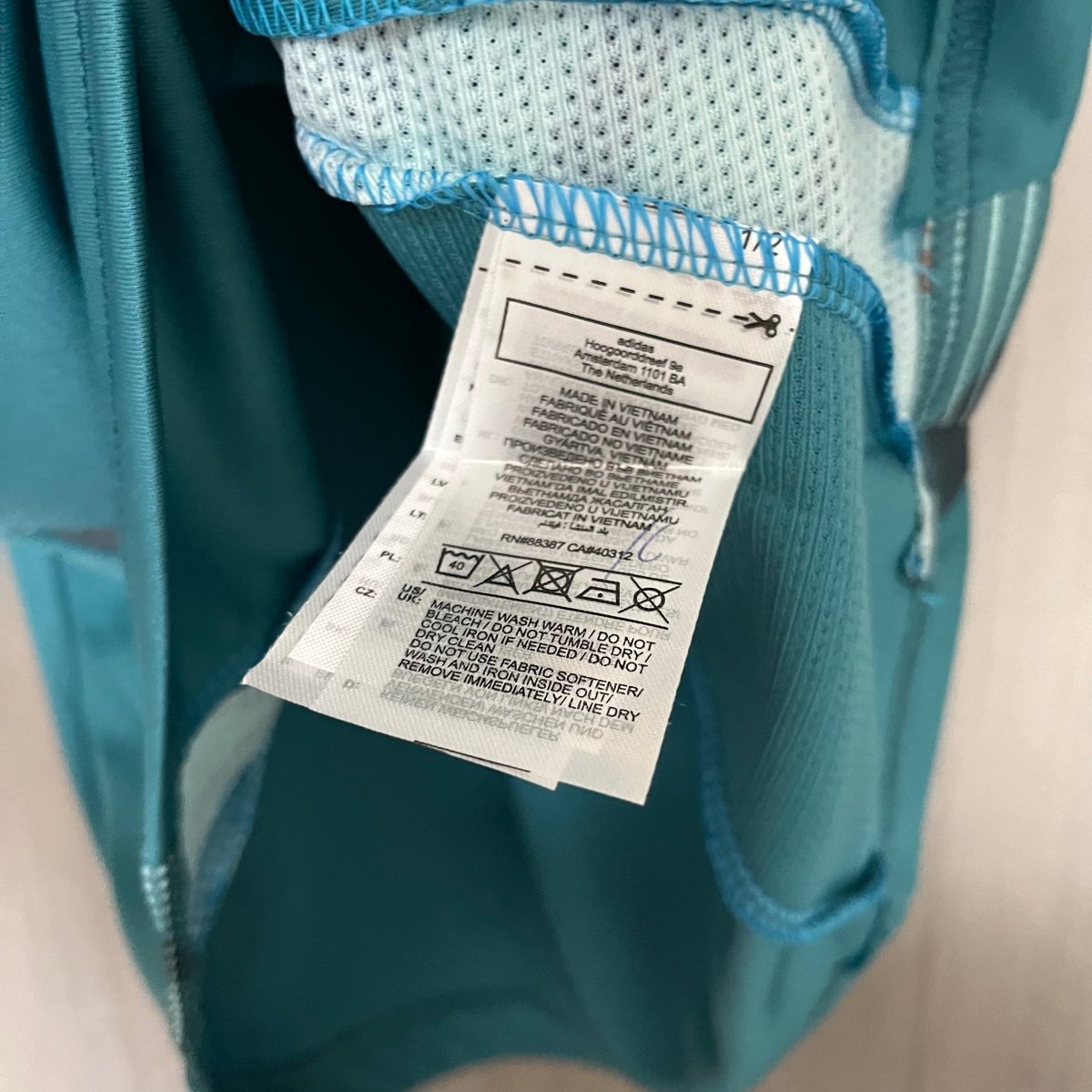 Camisa Cruzeiro 25/26 Treino Adidas - Azul Turquesa+Branco - (Feminina) - DA Sports Oficial