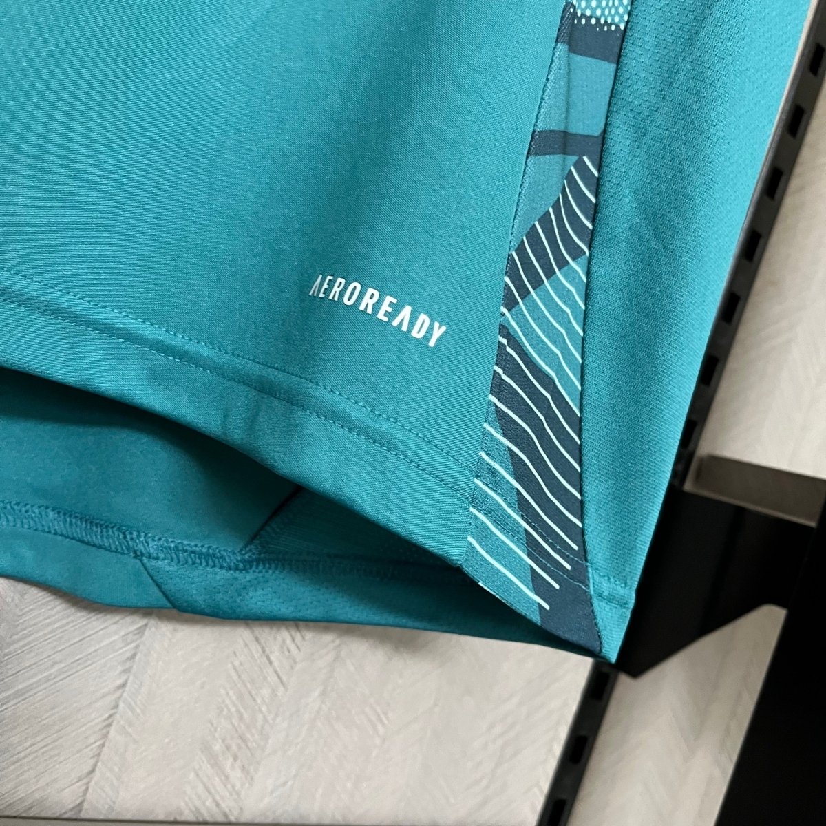 Camisa Cruzeiro 25/26 Treino Adidas Masculina - Azul Turquesa+Branco - DA Sports Oficial