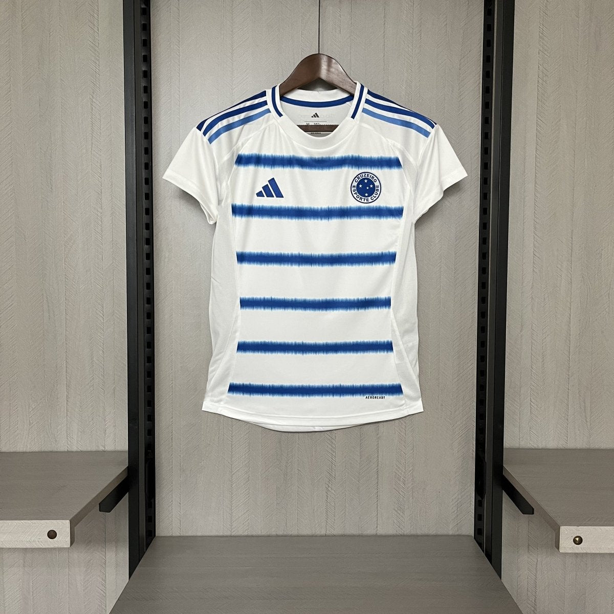 Camisa Cruzeiro II 25/26 Adidas - Branca - (Feminina) - DA Sports Oficial