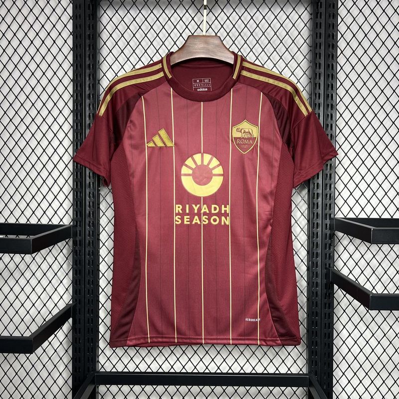 Camisa da Roma Home 24/25 Vermelha - DA Sports Oficial