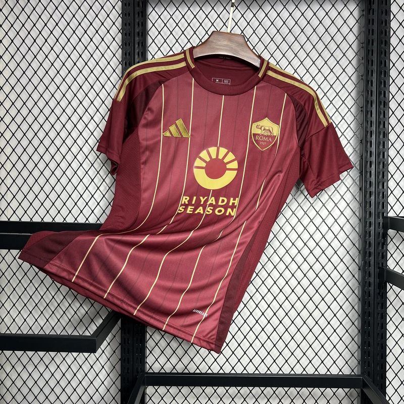 Camisa da Roma Home 24/25 Vermelha - DA Sports Oficial