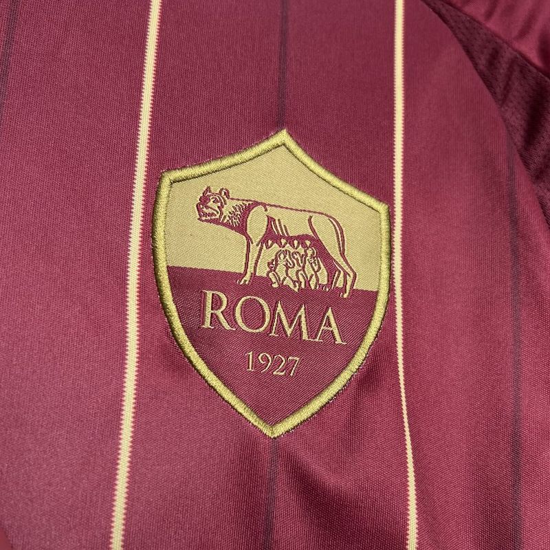 Camisa da Roma Home 24/25 Vermelha - DA Sports Oficial