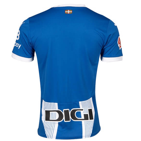 Camisa do Alavés I 24/25 Branca e azul - DA Sports Oficial