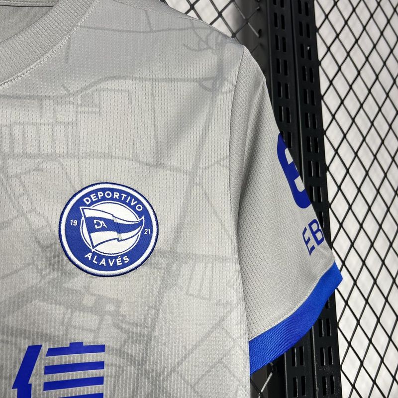 Camisa do Alavés I 24/25 Cinza - DA Sports Oficial