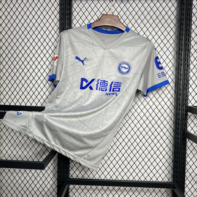 Camisa do Alavés I 24/25 Cinza - DA Sports Oficial
