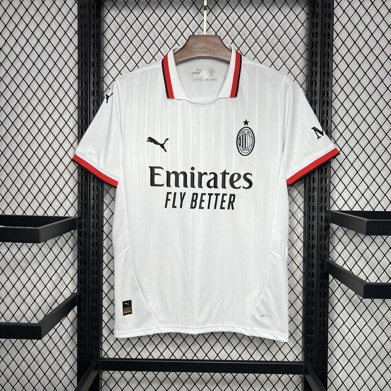 Camisa do Milan Fora 24/25 Branca - DA Sports Oficial