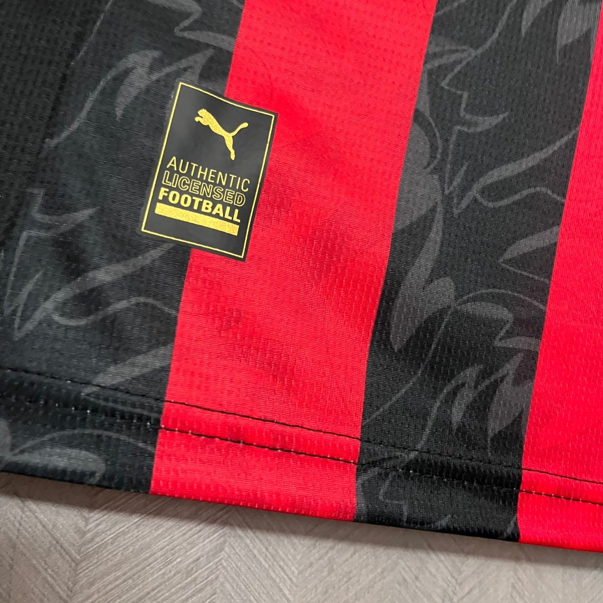 Camisa do Milan Titular 2025 Vermelha+preta - DA Sports Oficial