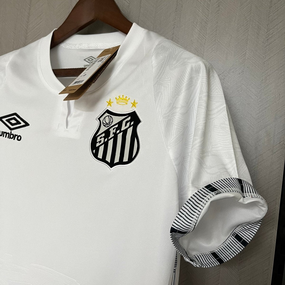 Camisa do Santos 24/25 Branca (Neymar JR 10 Incluso) - DA Sports Oficial