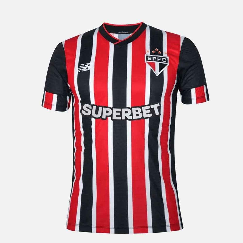 Camisa do São Paulo Away II 24/25 - Listrado - DA Sports Oficial