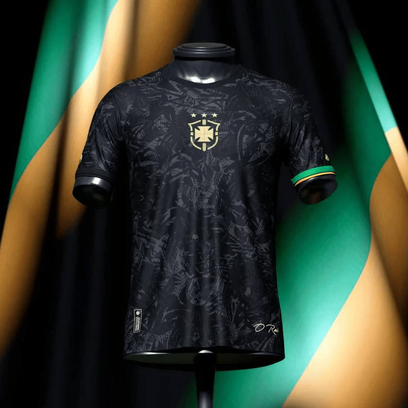 Camisa Especial Pelé "O Rei" 2024 - Edição Especial - Torcedor Masculina - DA Sports Oficial