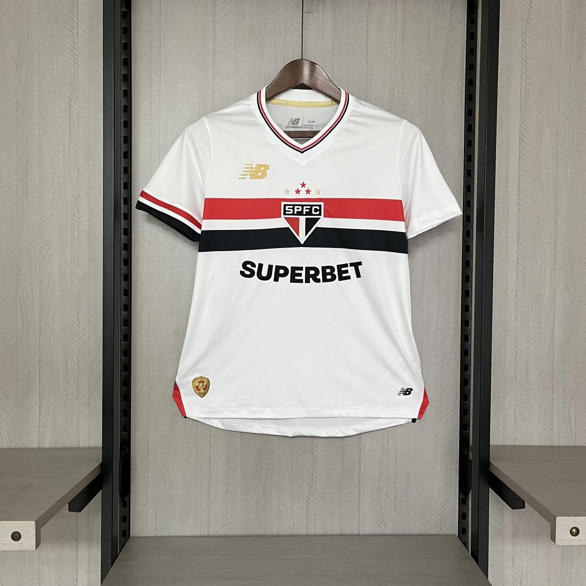 Camisa Feminina New Balance São Paulo 2025/26 I - DA Sports Oficial