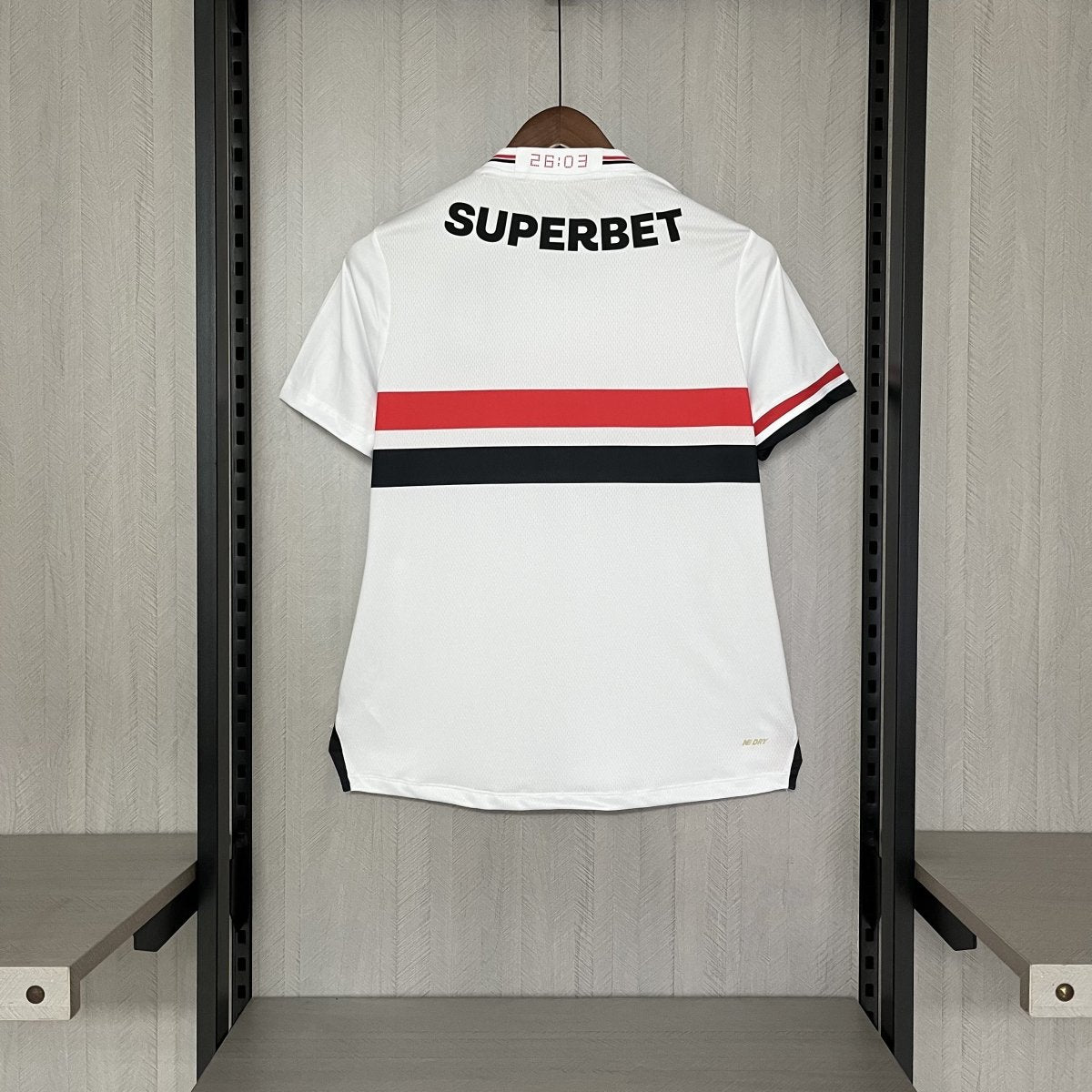 Camisa Feminina New Balance São Paulo 2025/26 I - DA Sports Oficial