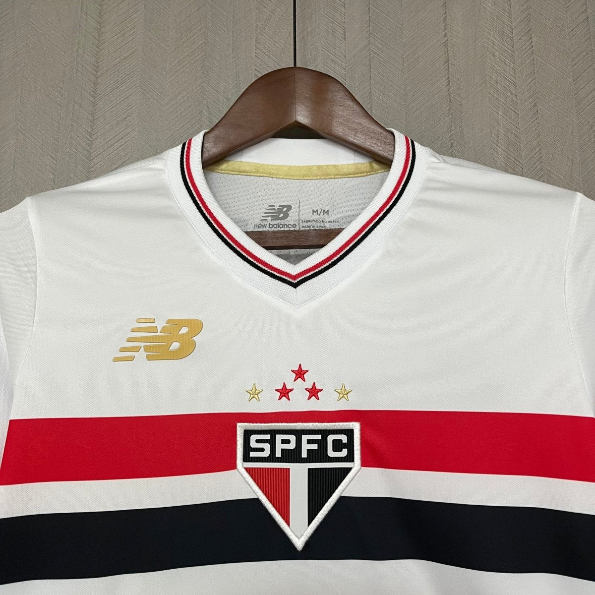 Camisa Feminina New Balance São Paulo 2025/26 I - DA Sports Oficial