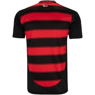 Camisa Flamengo I 2025 Torcedor Adidas Masculina - Vermelho+Preto - DA Sports Oficial