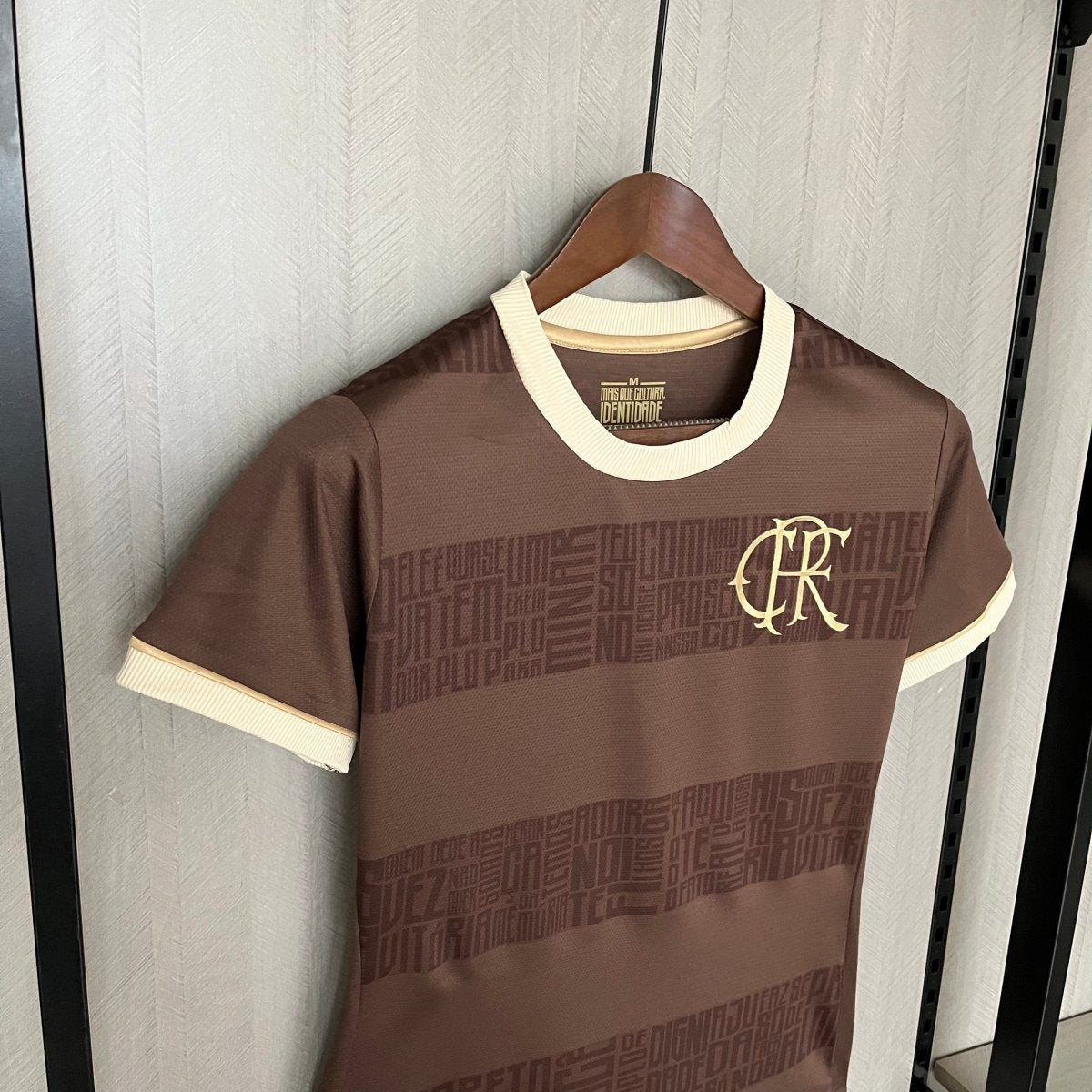 Camisa Flamengo Identidade - Marrom - (Feminina) - DA Sports Oficial