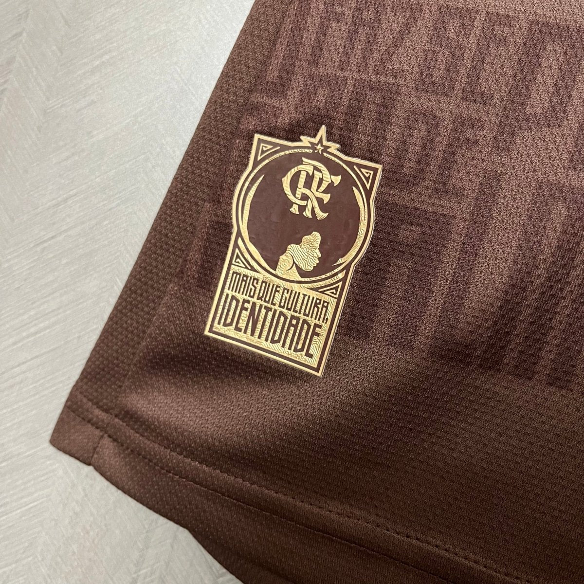 Camisa Flamengo Identidade - Marrom - (Feminina) - DA Sports Oficial