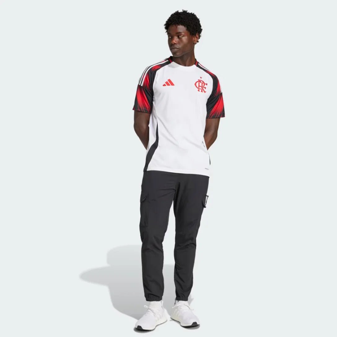 Camisa Flamengo II 2025/26 Torcedor Adidas Masculina - Branco - DA Sports Oficial