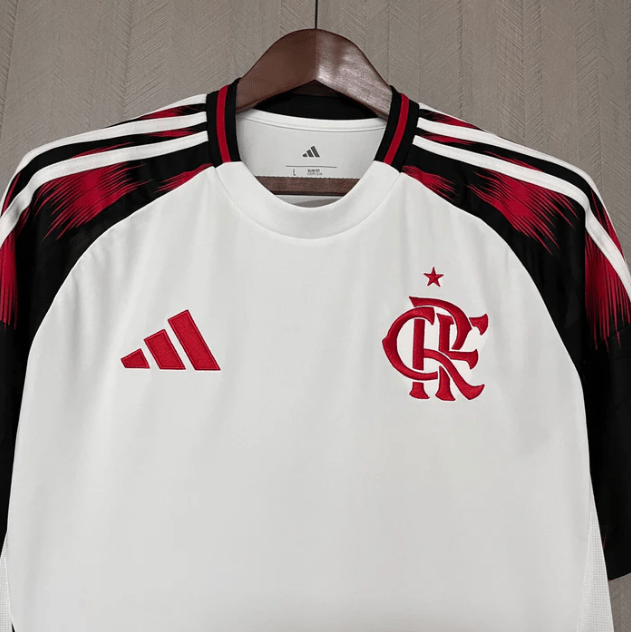 Camisa Flamengo II 2025/26 Torcedor Adidas Masculina - Branco - DA Sports Oficial