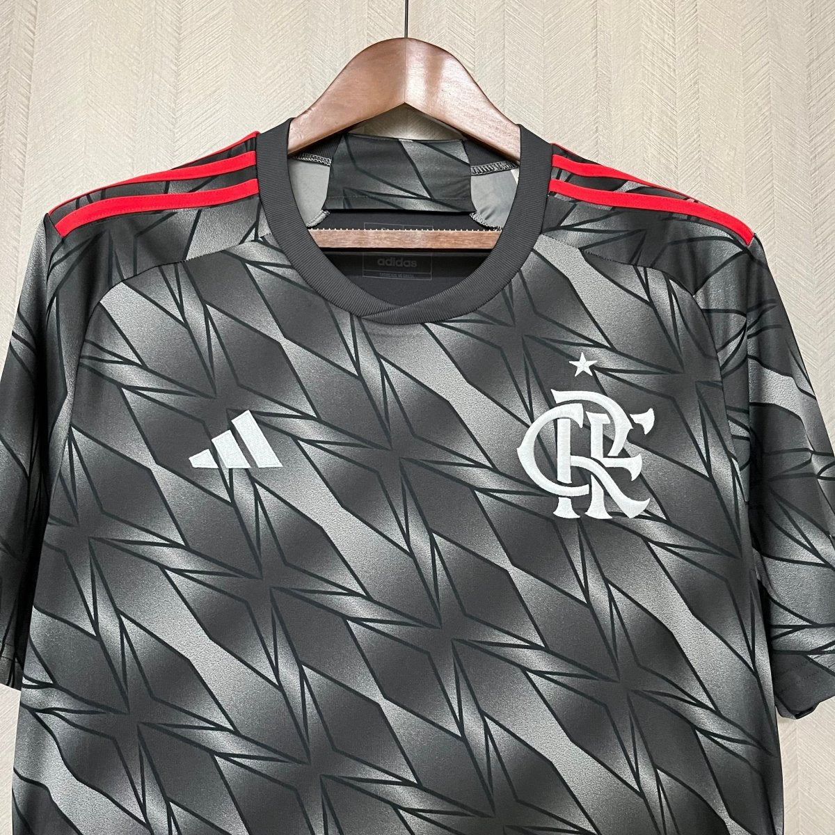 Camisa Flamengo III 24 Adidas - Cinza - (Feminina) - DA Sports Oficial
