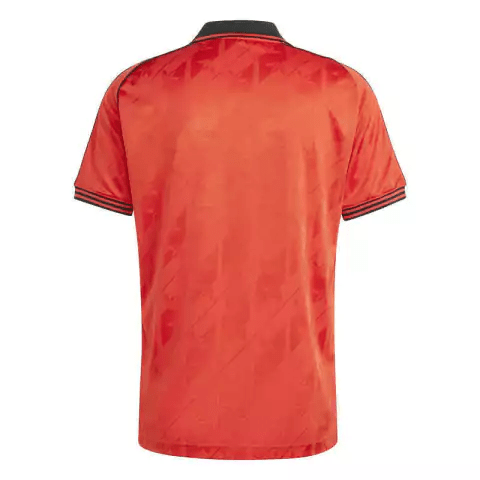 Camisa Flamengo Lifestyle 24/25 Torcedor Adidas Masculina - Vermelho - DA Sports Oficial