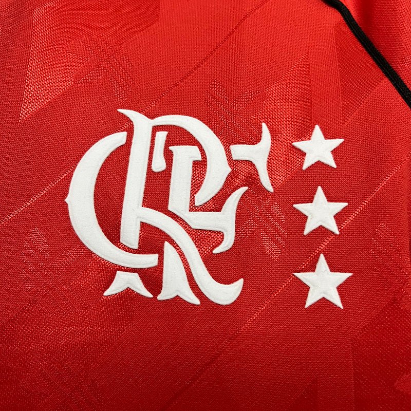 Camisa Flamengo Lifestyle 24/25 - Vermelho - (Feminina) - DA Sports Oficial