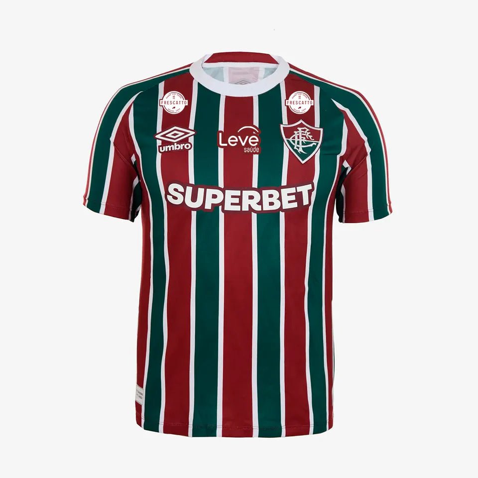 Camisa Fluminense I 2025/26 Umbro - (Com Patrocinios) - DA Sports Oficial
