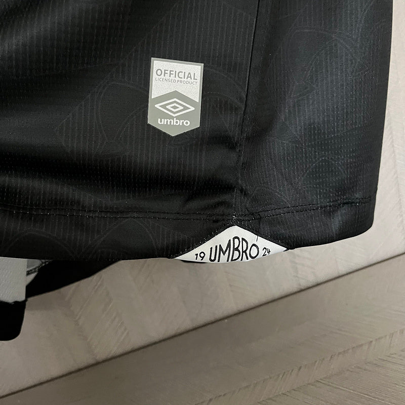 Camisa Grêmio III 24/25 Torcedor Umbro Masculina - Preto+Branco - DA Sports Oficial