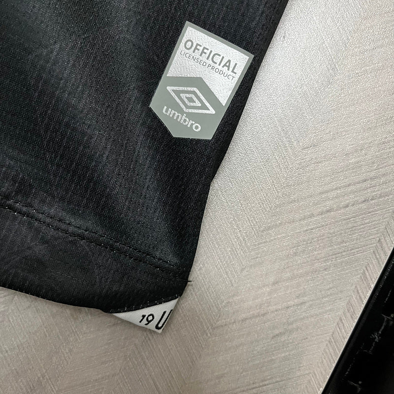 Camisa Grêmio III 24/25 Torcedor Umbro Masculina - Preto+Branco - DA Sports Oficial