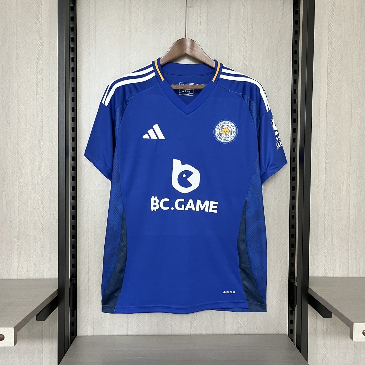 Camisa Leicester City I 24/25 Adidas - Azul - DA Sports Oficial