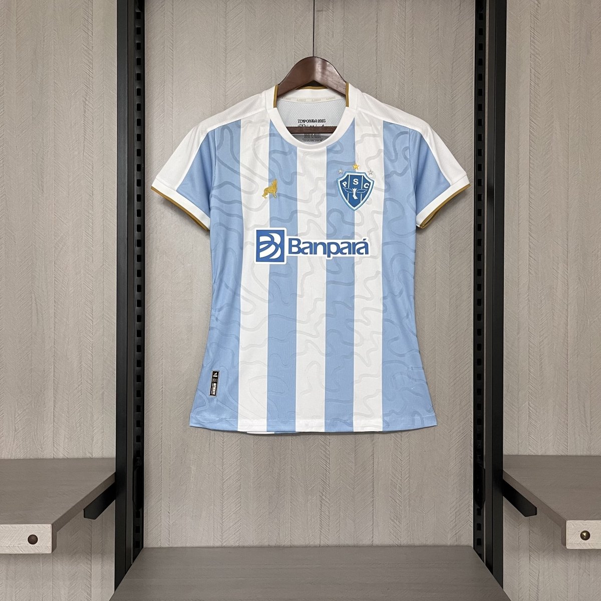 Camisa Lobo Paysandu I 2025 - Azul - (Feminina) - DA Sports Oficial